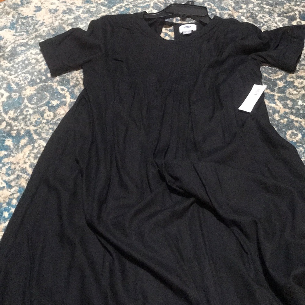 NWT XS old navy black dress